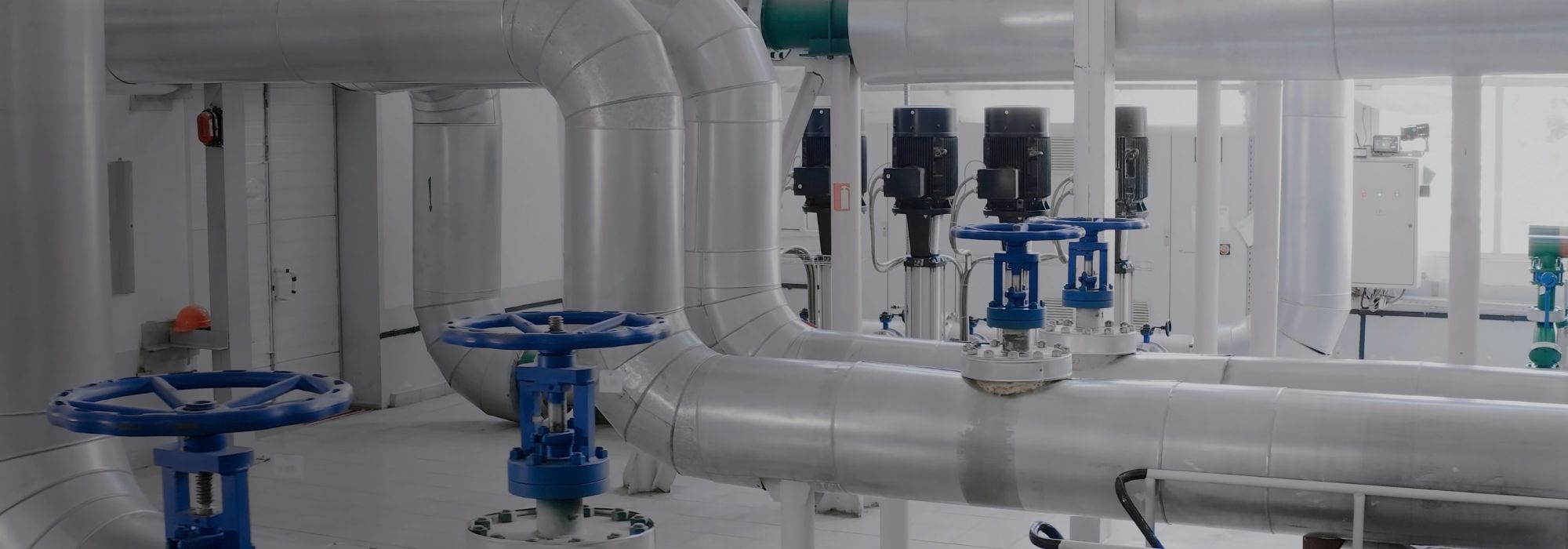 Foto von Rohren einer Fernwaerme-Anlage